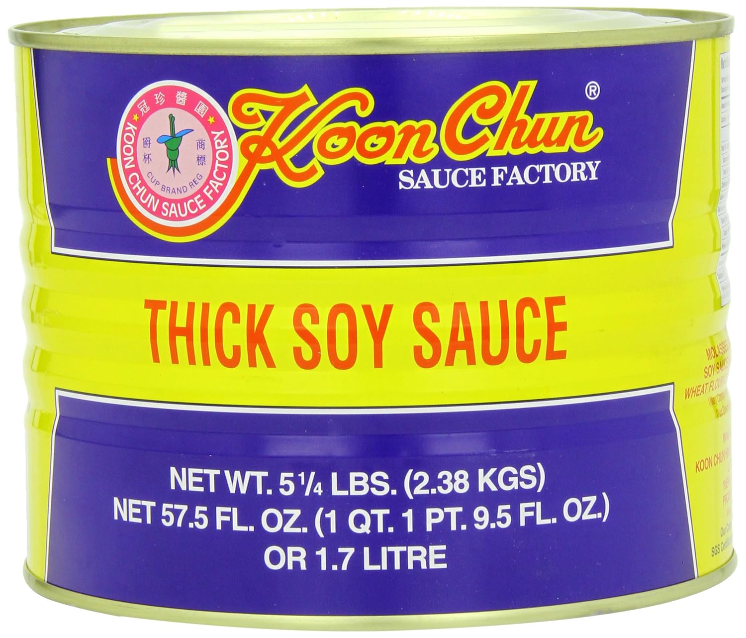 Koon Chun Sauce, Thick Soy, 5 Pound Asian Sauces