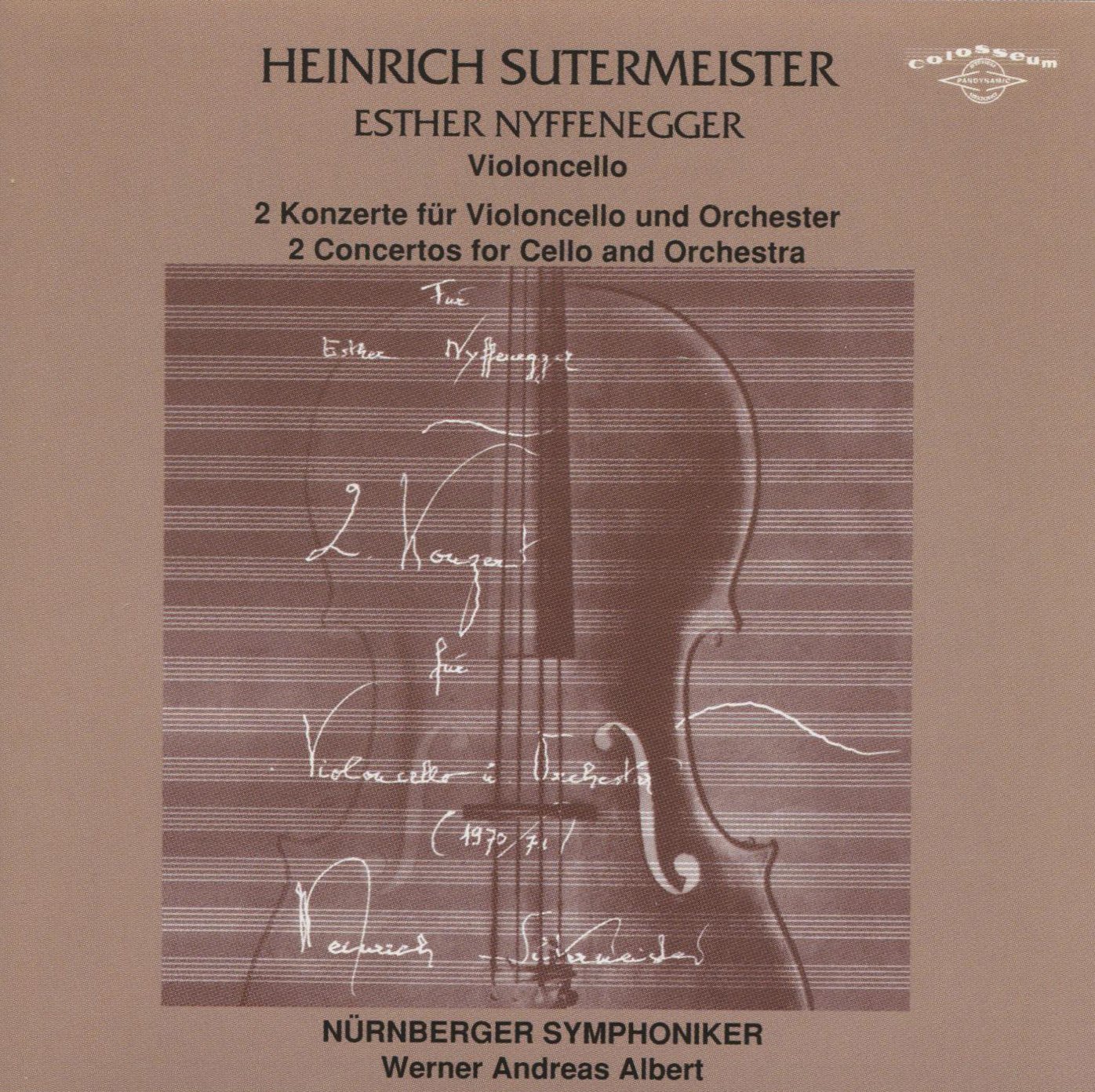 Sutermeister:Cellokonzerte 1+2