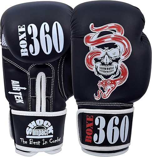 Miniatura 1 de Badboxe Boxing Gloves MMA Gloves Made of Strong Flex Leather Best for Every Day Workout Strong Quality