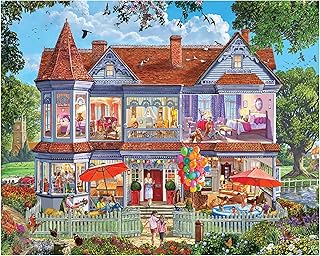 White Mountain Puzzles - Summer House - 1000 Piece Jigsaw Puzzle