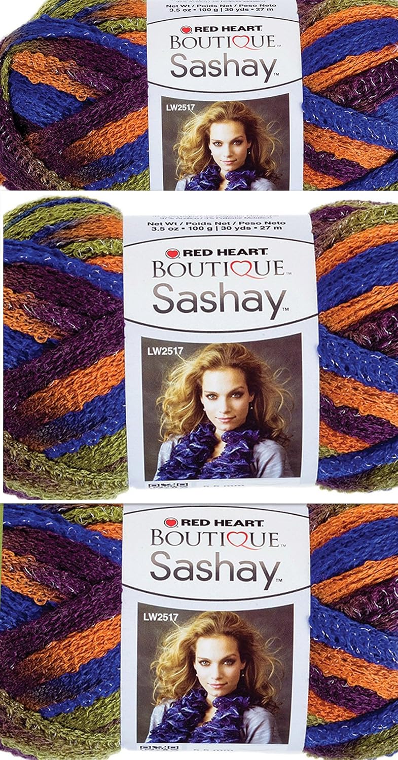Red Heart Boutique Sashay Yarn-Disco