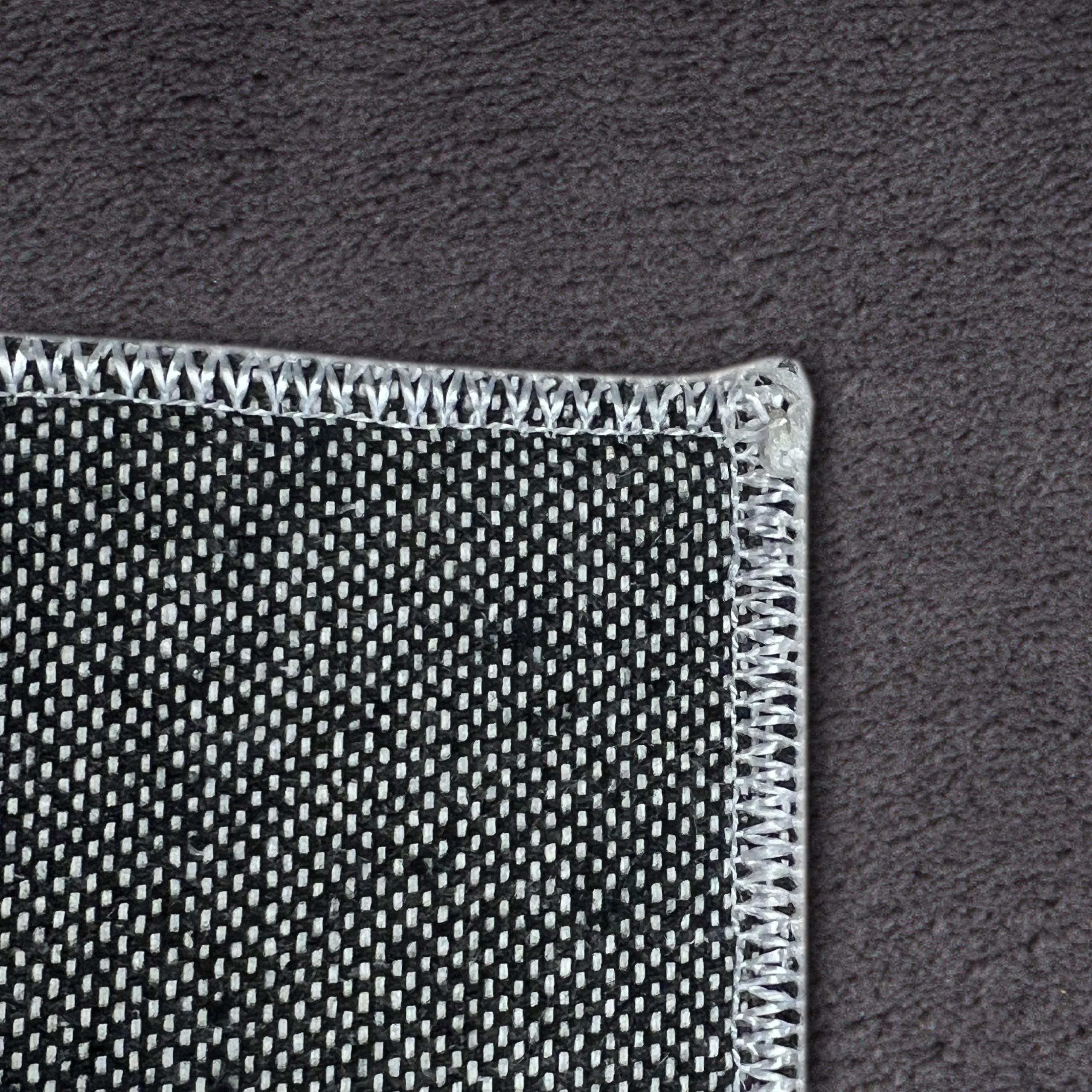 Teppich-Traum Alfombra de Diseño Oscuro por Salón | Suelo Radiante o.k. | en Antracita, 80x150 cm