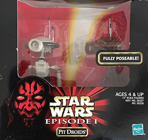 Star Wars Episodio I Pit Droids - Juego de figuras de acción
