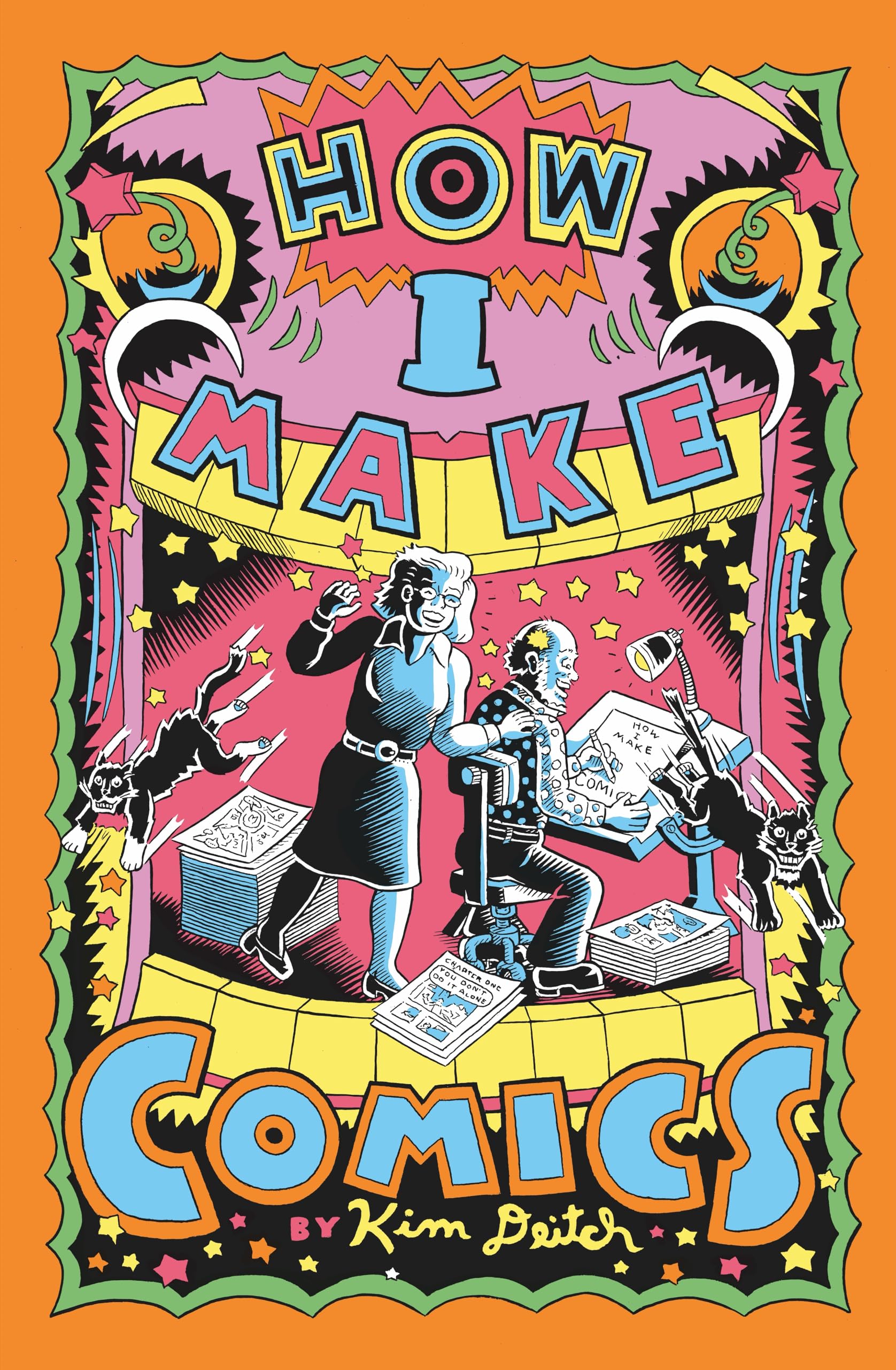 How I Make Comics by Kim Deitch (Hardback Book)