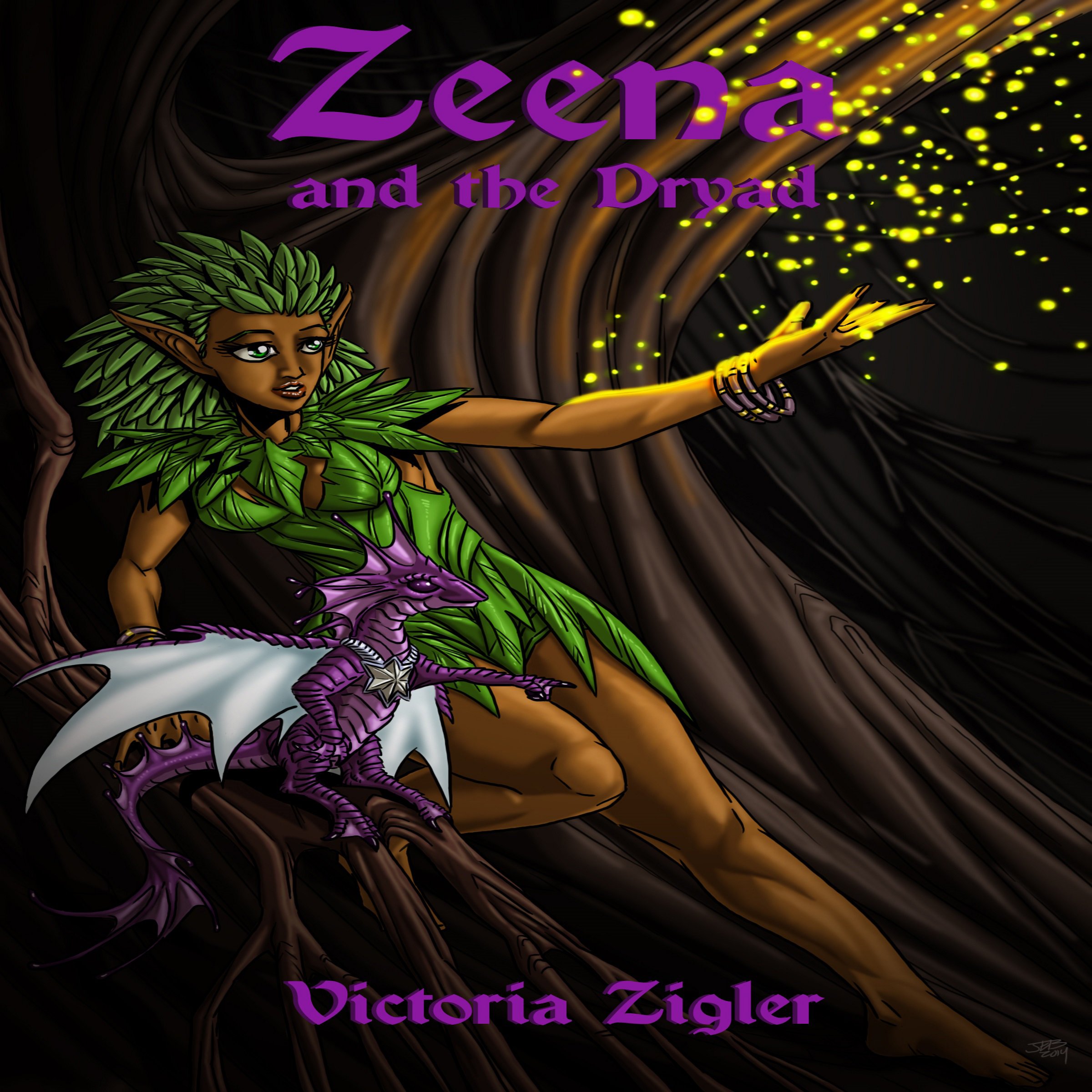 Cover art for Zeena and the Dryad