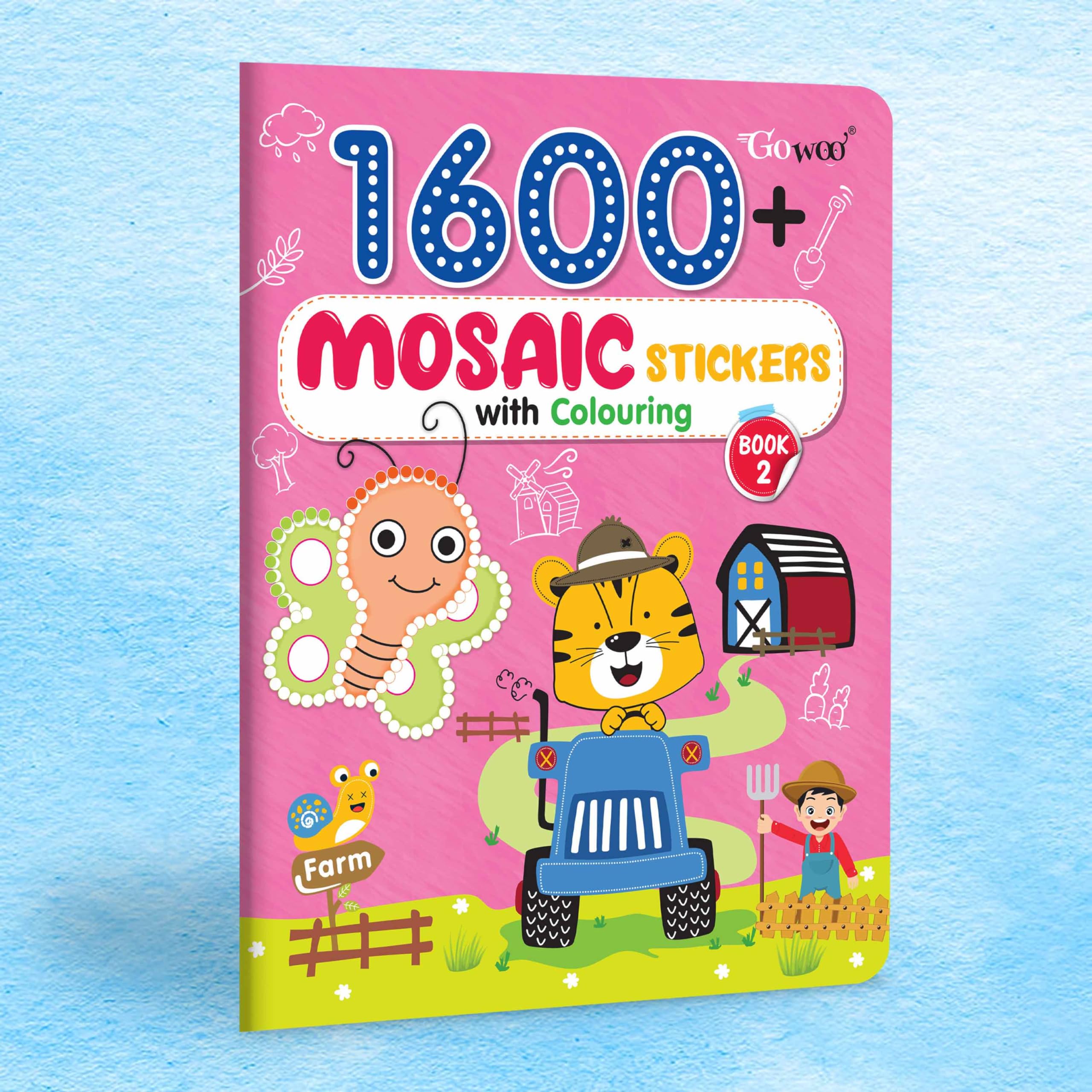 See full amazon price history chart for 1600 MOSAIC STICKERS WITH COLOURING - BOOK 2 | Mosaic Colouring Masterpiece 1600 MOSAIC STICKERS WITH COLOURING - BOOK 2 | Mosaic Colouring Masterpiece (935985722X) Amazon Price History, Amazon Price Tracker