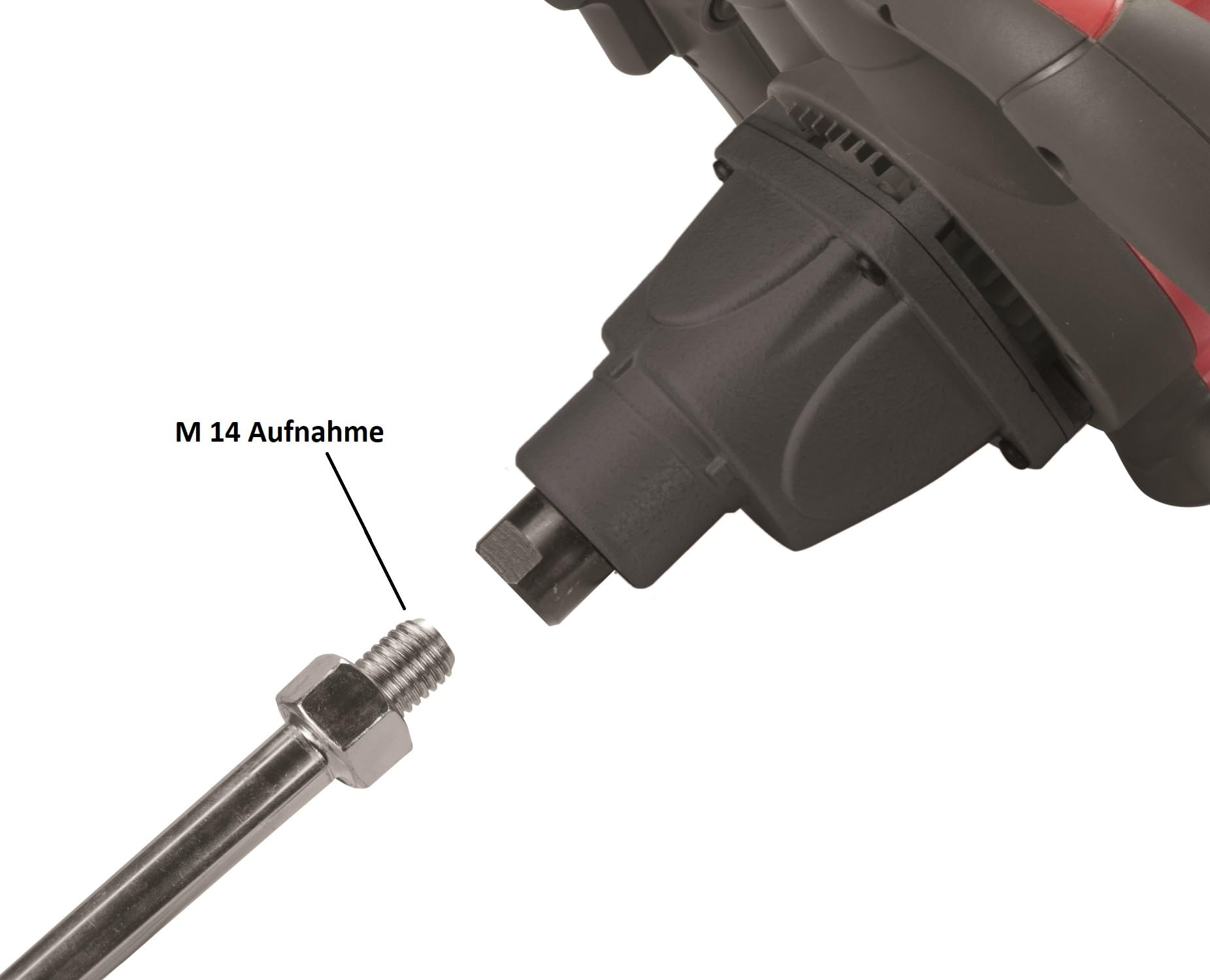BOXTEC Mörtelrührer Rührkorb M14 Gewinde verzinkt WR3R Wendelrührer