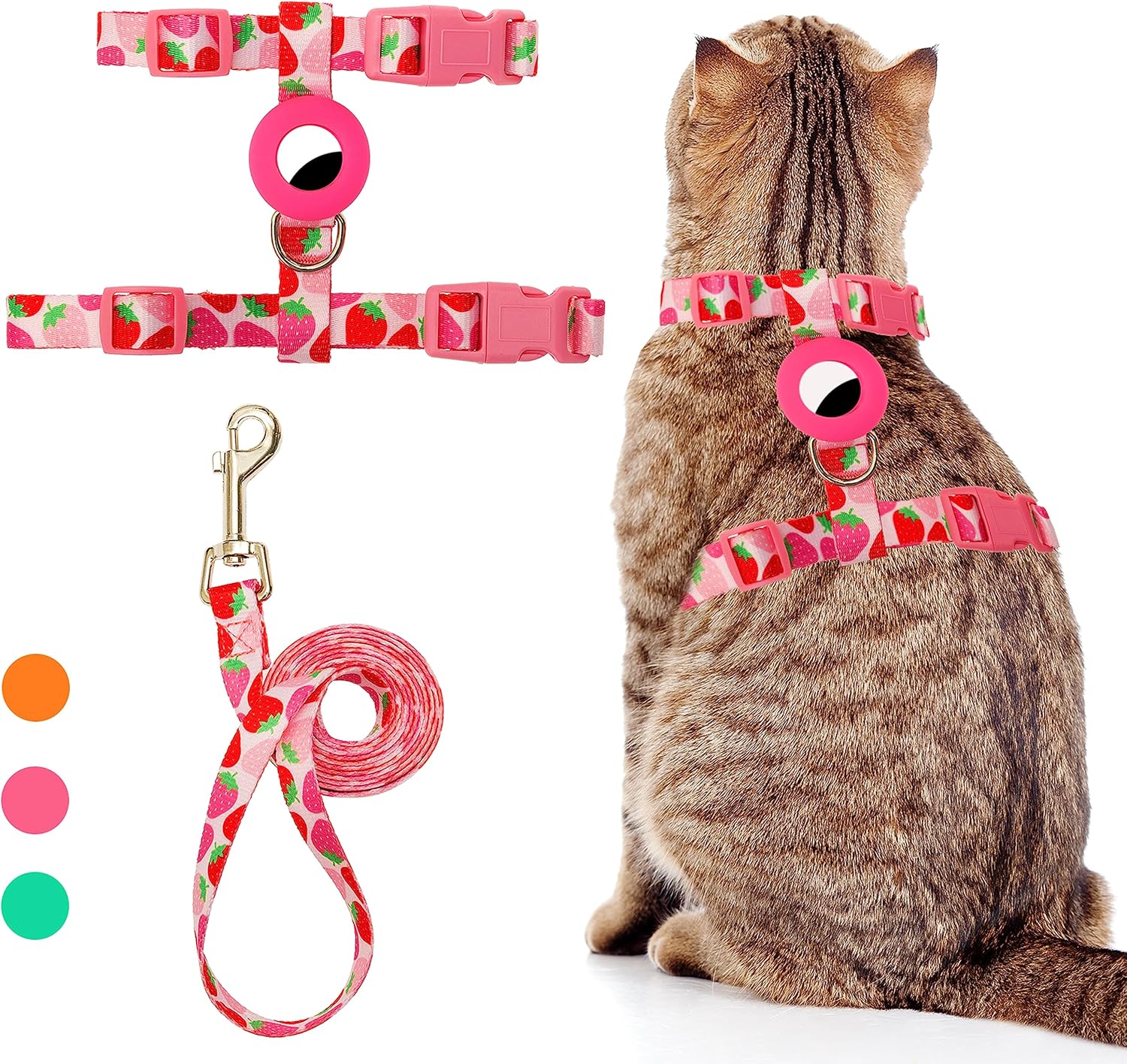Cat Harness and Leash Escape Proof for Walking Travel