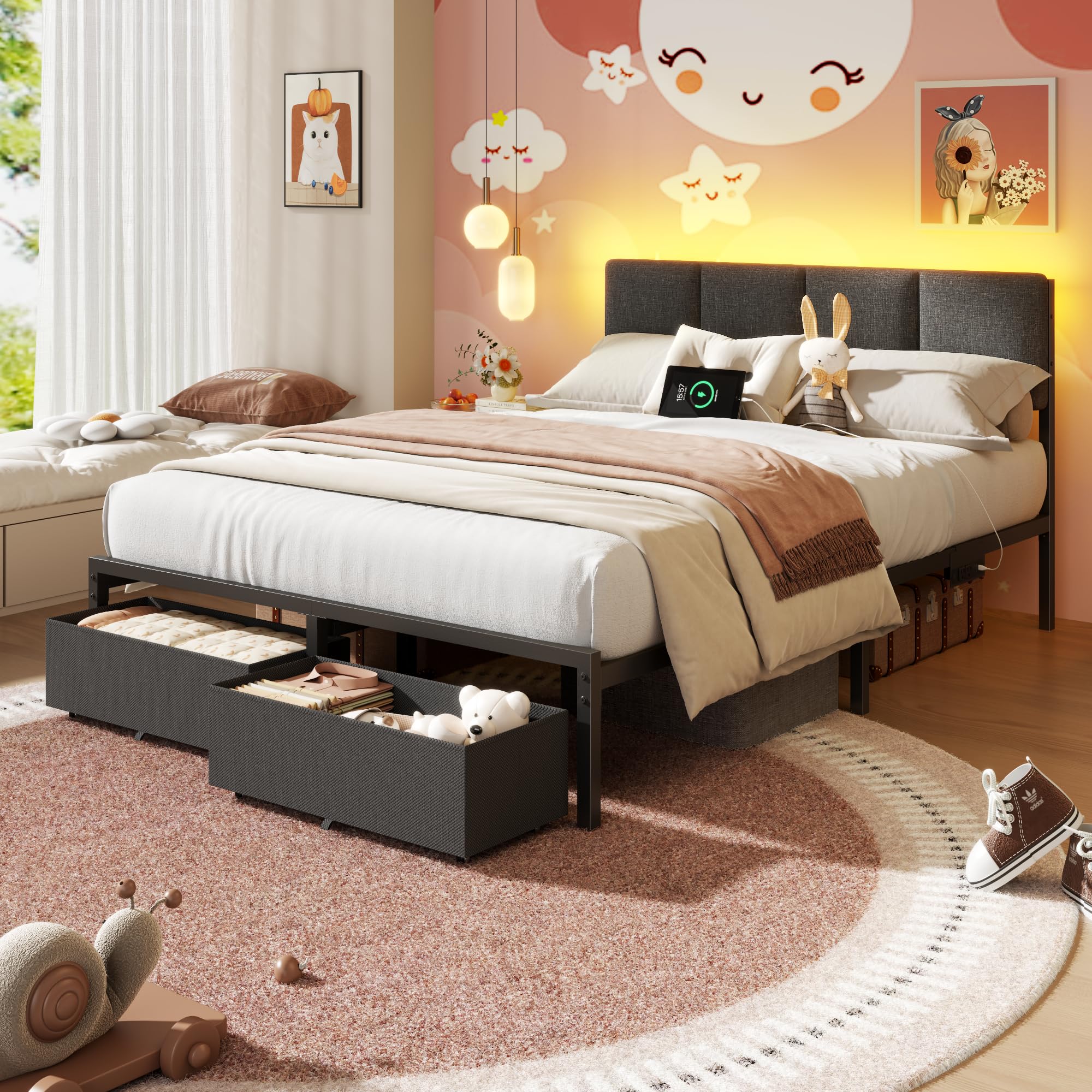 Best Full Bed Frame With Storage in 2026: 5 Top Picks 1 Product photo