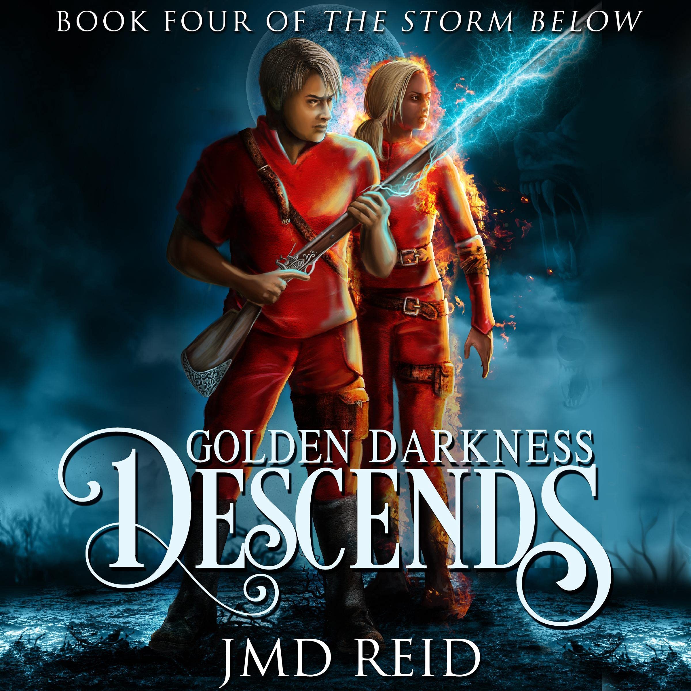 Cover art for Golden Darkness Descends