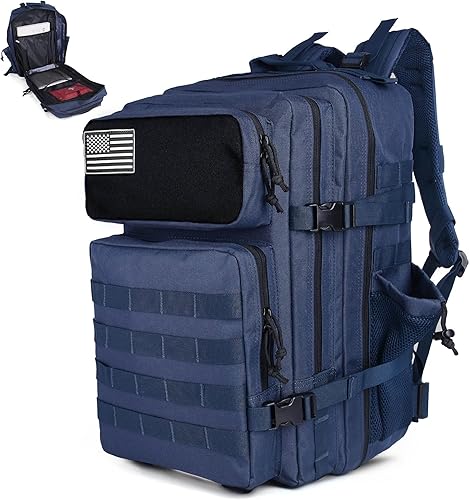 Miniatura 8 de gracedon Mochila Táctica Militar para Hombres y Mujeres, Mochila de Campamento del Ejército, Mochila de Asalto de 45L para Viajes, Senderismo