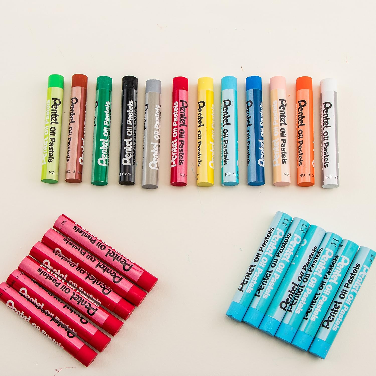 Pentel Arts Oil Pastels, 50 Color Set (PHN-50) : Arts, Crafts & Sewing