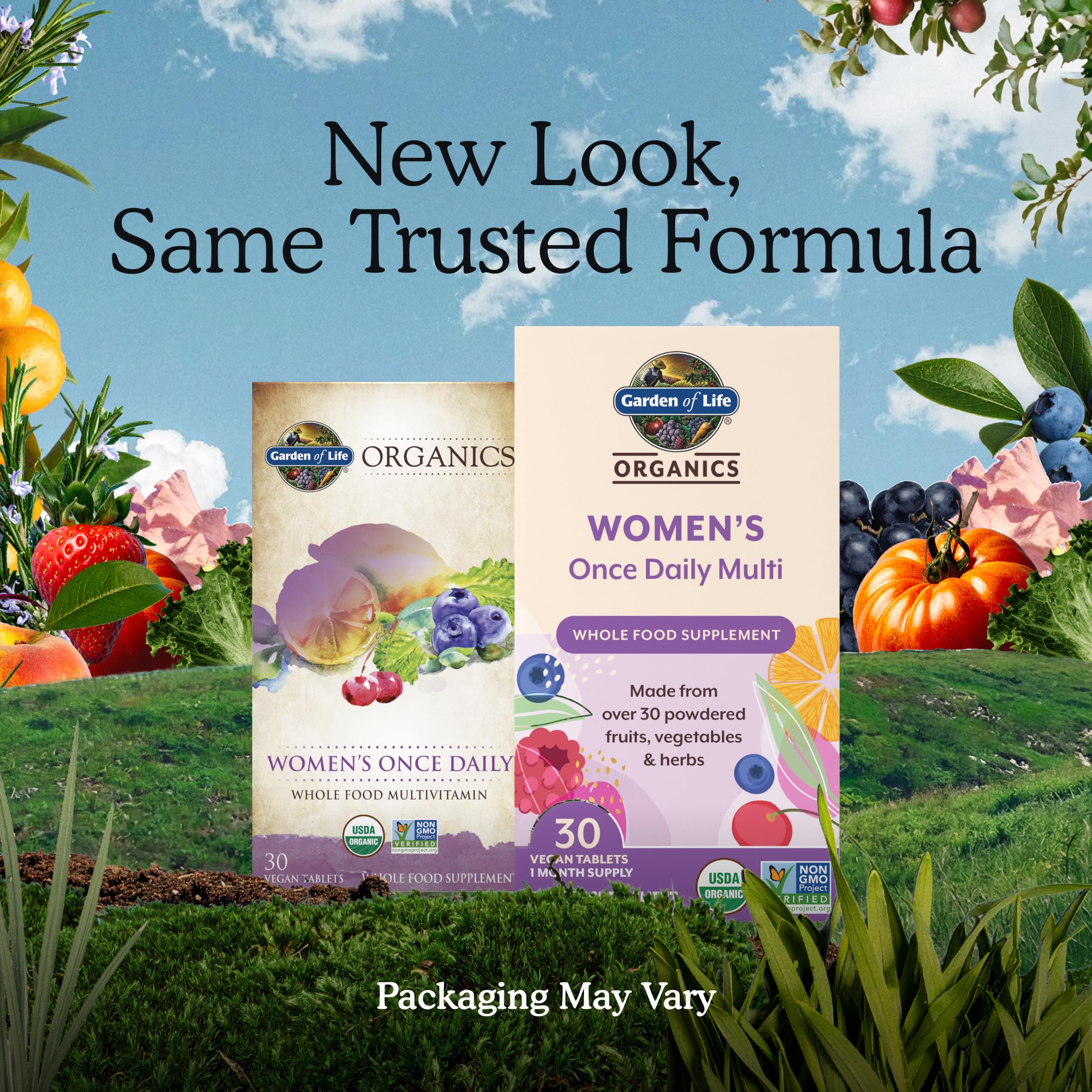 Garden of Life Organics Women's Once Daily Multivitamin, 30 Tablets — Amazon image 2