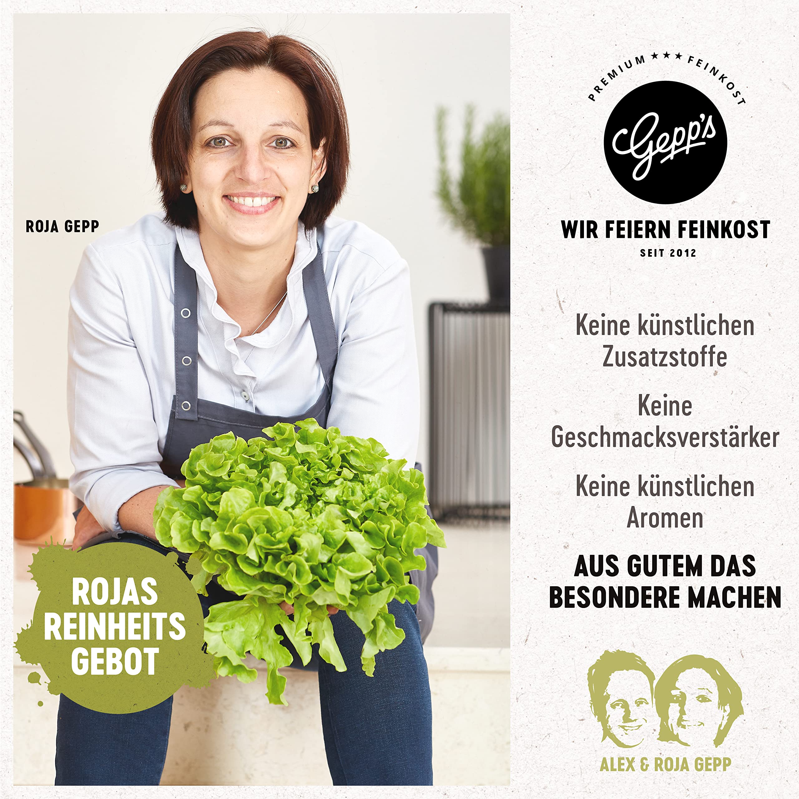 Gepp’s Feinkost Happy Birthday Geschenkset Gourmet Geschenk-Set mit handgemachter Pasta, Pesto-Rosso Gewürz, Bio Alleskönner Gewürz & Basilikumöl