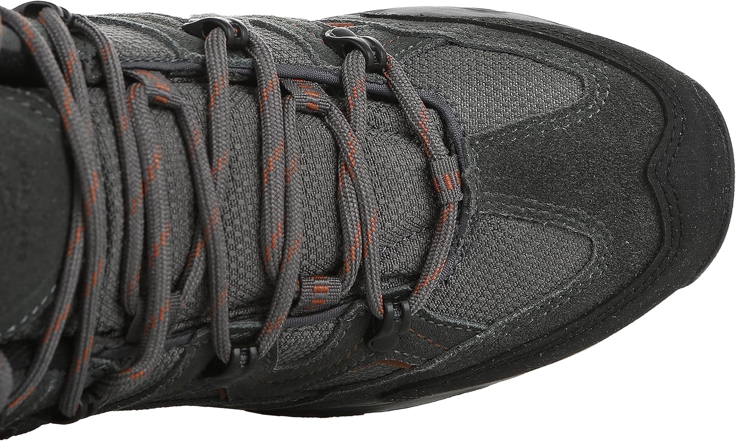 Northside Snohomish Steel Toe Work Boot - Slip Resistant Shoes for Men - Construction Boot with Brushed Rubber Toe Guard and Compression Molded EVA Midsole - Suede and Nylon Upper - Steel Toe Boots - Image 4