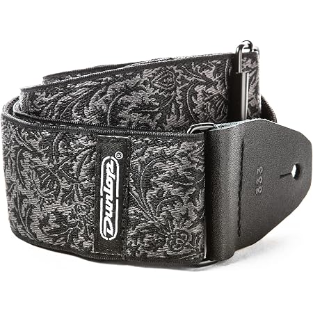 Jim Dunlop I Love Dust Green Headspace Guitar Strap - Jacquard Woven