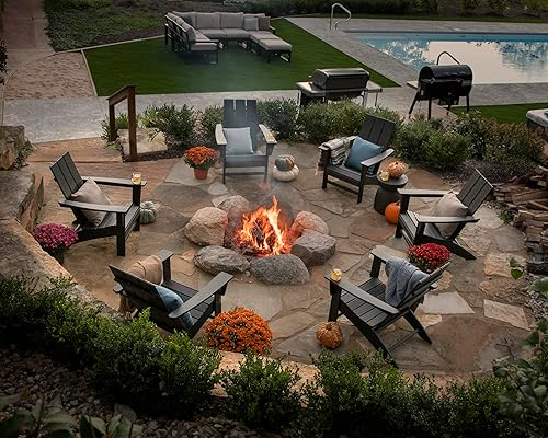 Miniatura 3 de Silla moderna tipo Adirondack. Adirondack de Polywood, Aruba.