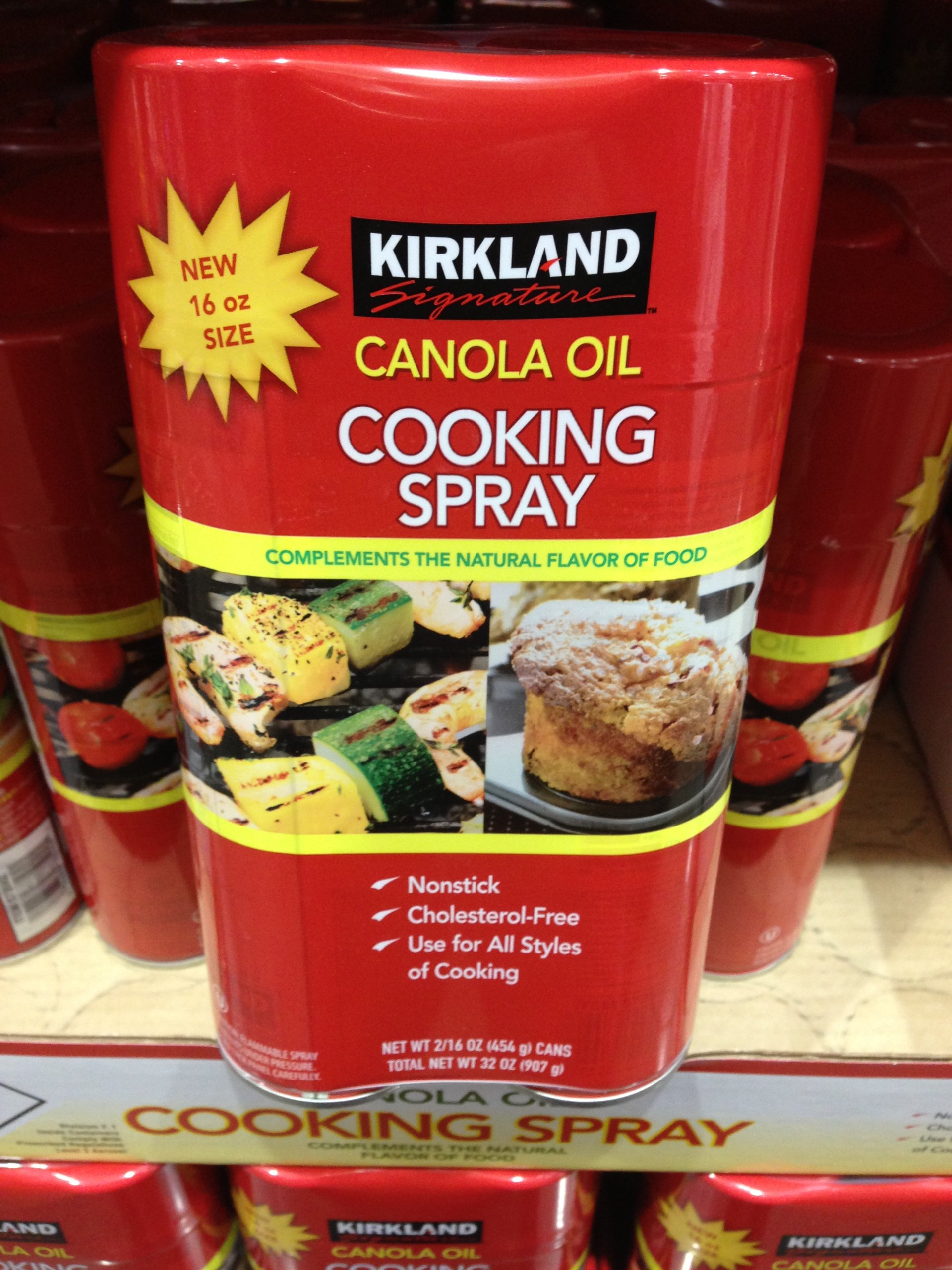 Buy Kirkland SignatureCanola Oil Cooking Spray, 2 Count Online at