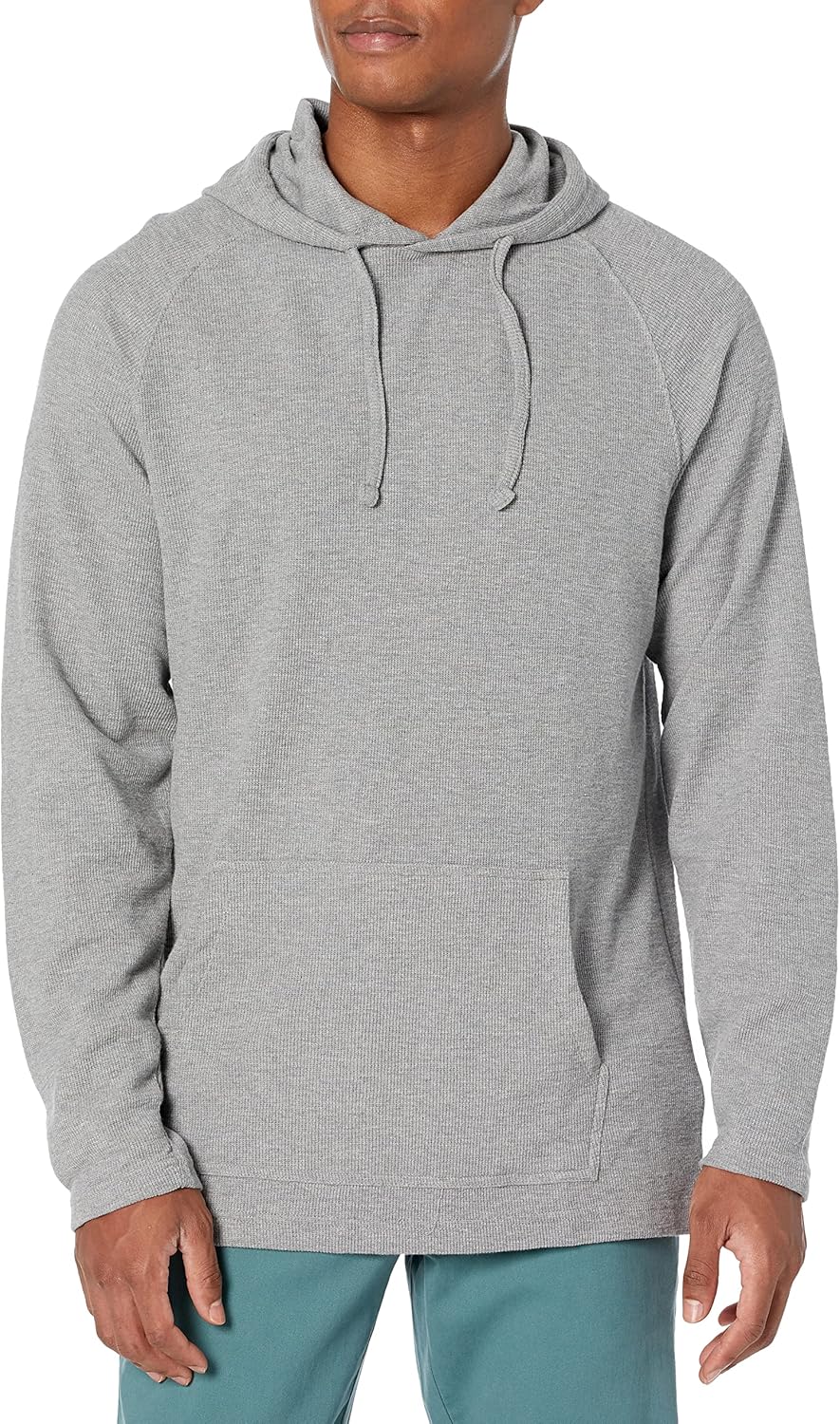 Amazon Essentials Men's Pullover Hoodie, Long-Sleeve Slub Thermal (Previously GoodThreads)