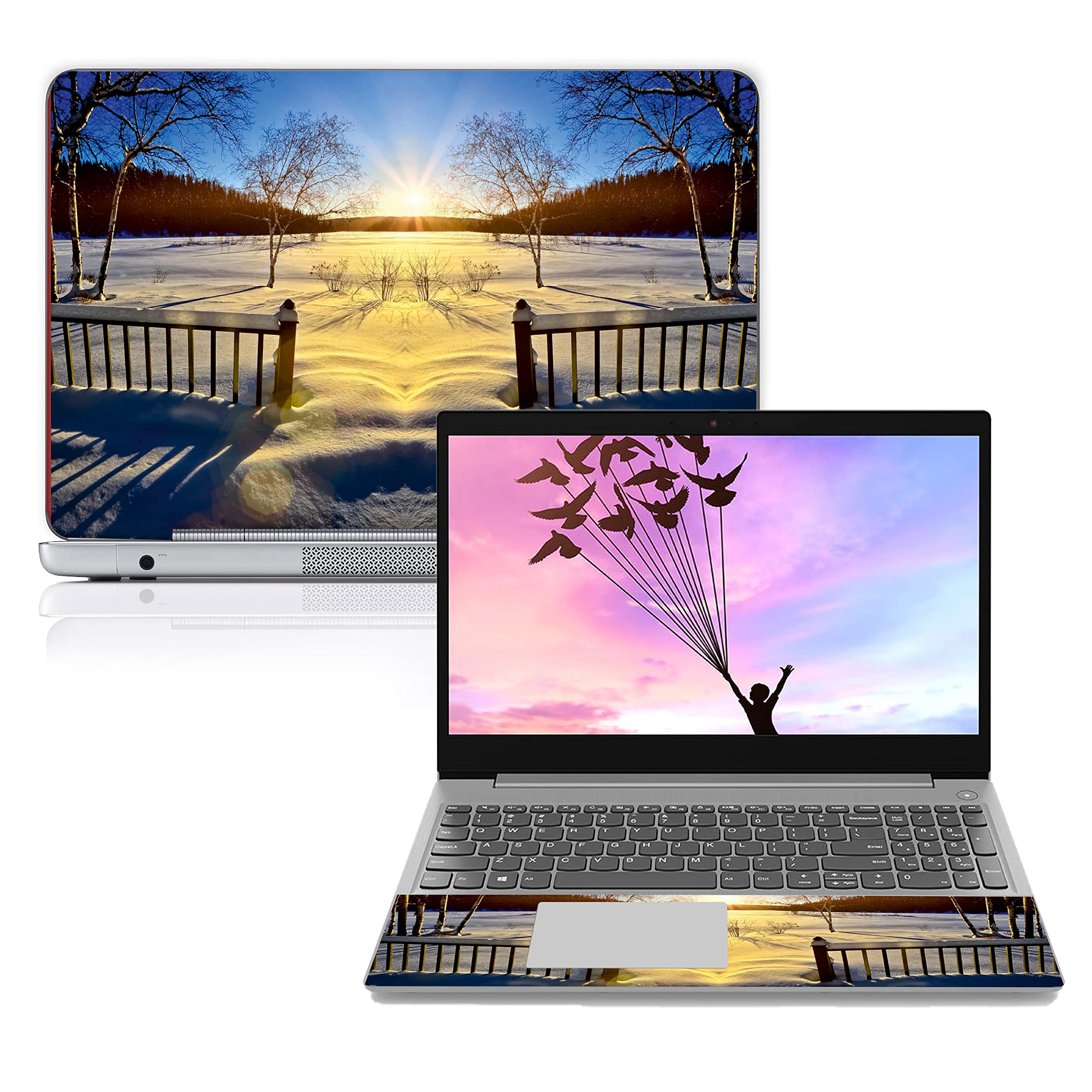 Paper Plane Design Laptop Skins Stickers (15.6 Inches) d327-image-35