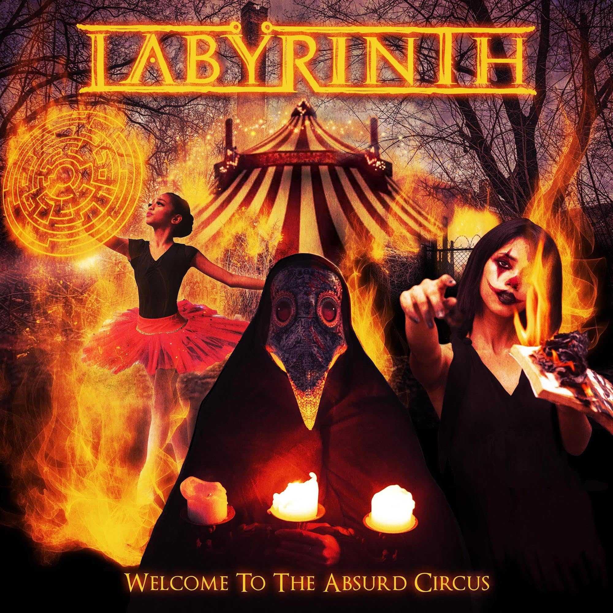 Labyrinth - Welcome To The Absurd Circus CD ALBUM NEW SEALED