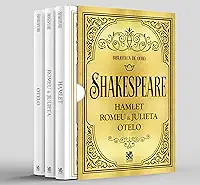 Biblioteca de Ouro - Shakespeare - Box com 3 Livros