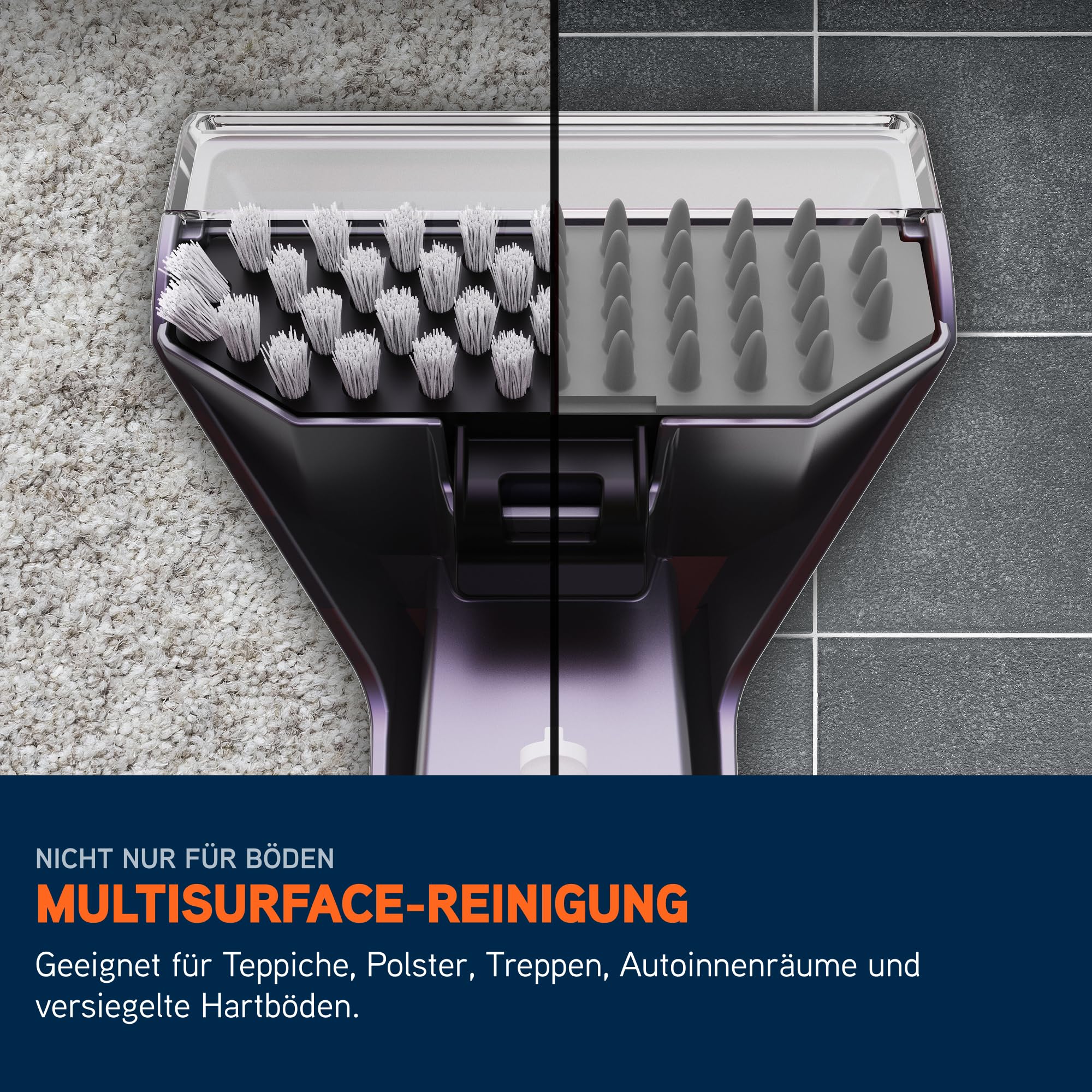 Vax SpotWash Duo Fleckenreiniger – Teppich- und Polsterreiniger Gerät mit Haustier-Aufsatz, Zubehör für die tägliche Reinigung, Multi-Oberflächen-Düsen und Reinigungslösung