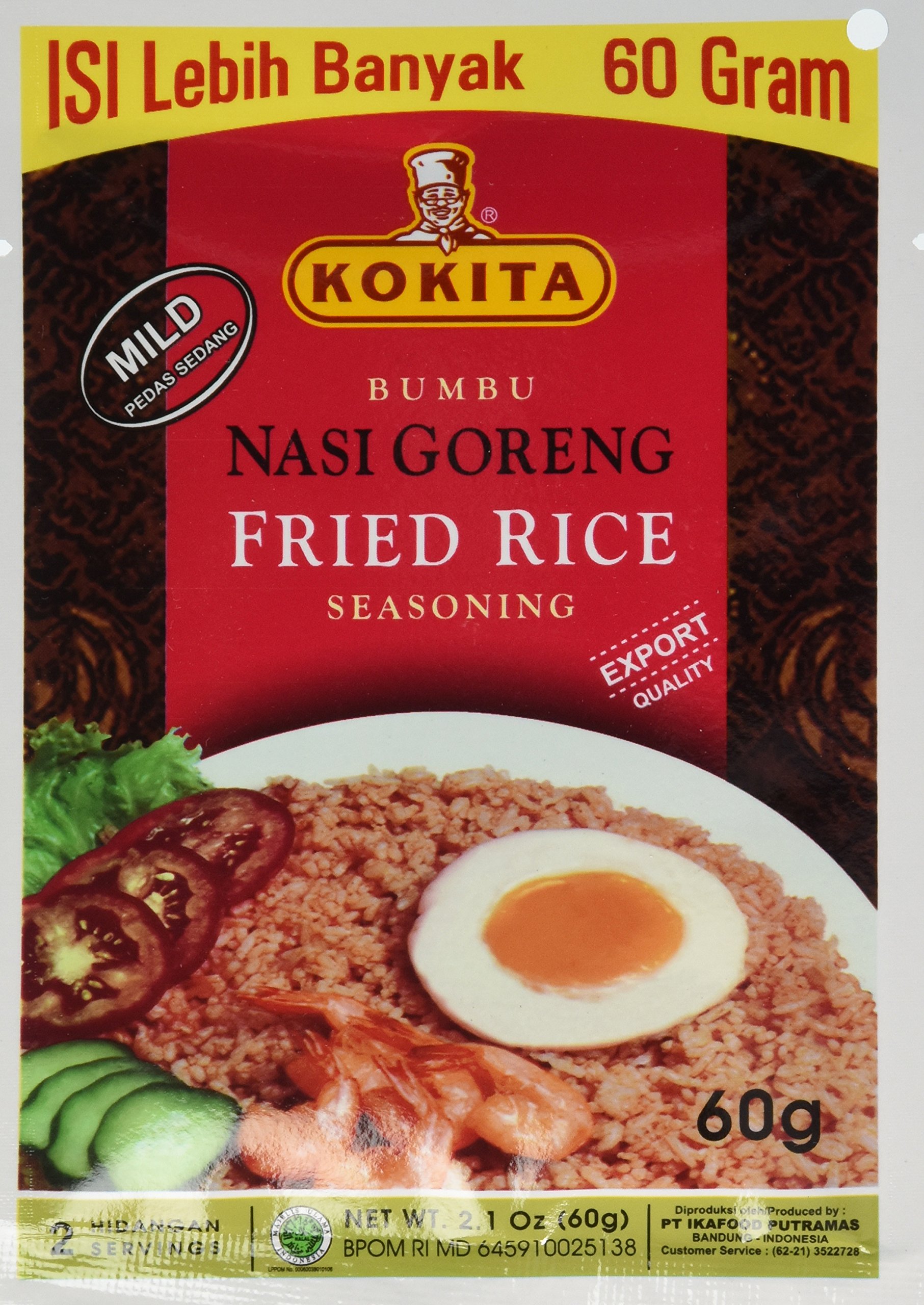 Amazon | コキタ ブンブナシゴレン 60g | KOKITA | ごはん・料理の素 通販