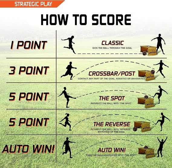 Classic Complete Game Set with 2 Goals, Ball and Carry Bag