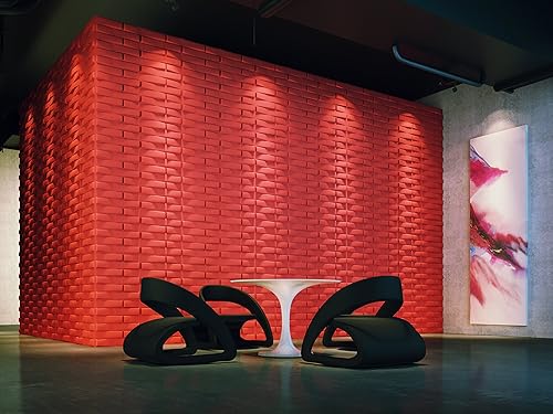 Vista 33 de Paneles decorativos para pared 3D de Art3d, PVC, fibra vegetal/bambú