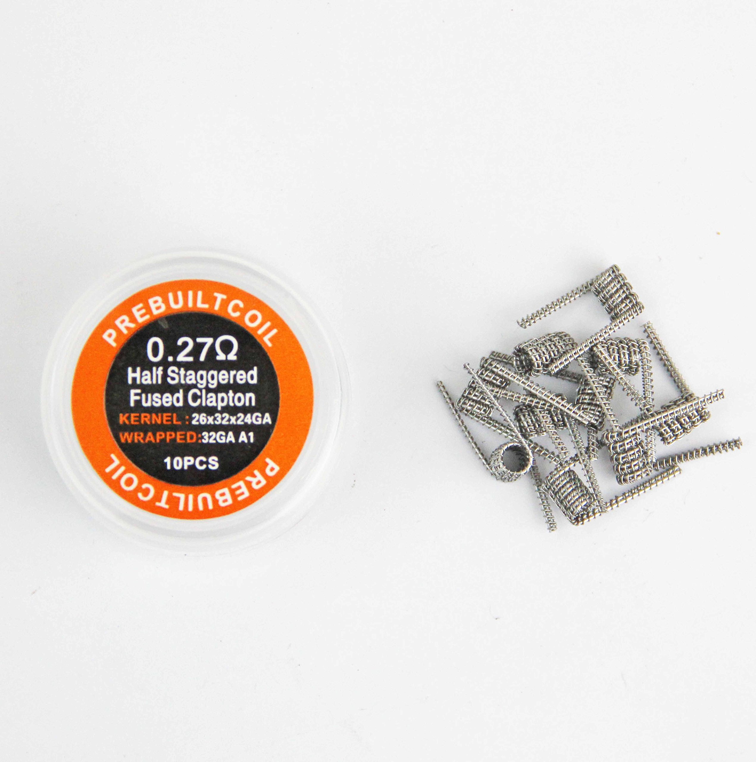 Buy Half Staggered Pre-Made Coil FeCrAl A1 (26 AWG x 32 AWG x 24 AWG ...