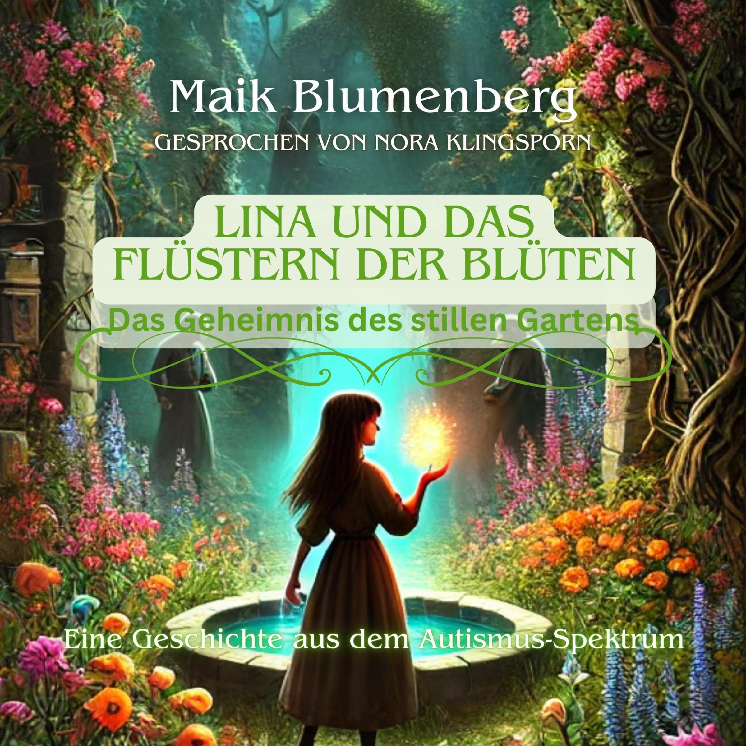 Cover art for Lina und das Flüstern der Blüten - Das Geheimnis des stillen Gartens