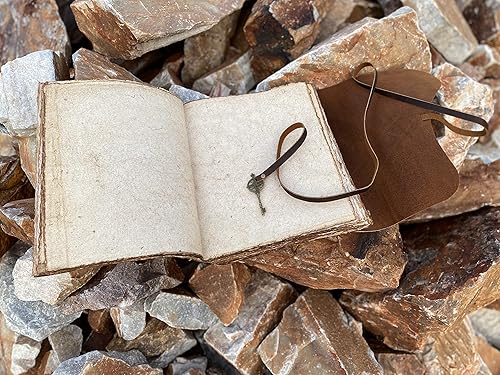 Miniatura 4 de Wanderings Diario de Cuero Vintage  8.5" x 11"  Diario Encuadernado de Cuero Antiguo Hecho a Mano con Papel de Borde Barbado Antiguo  Cuaderno