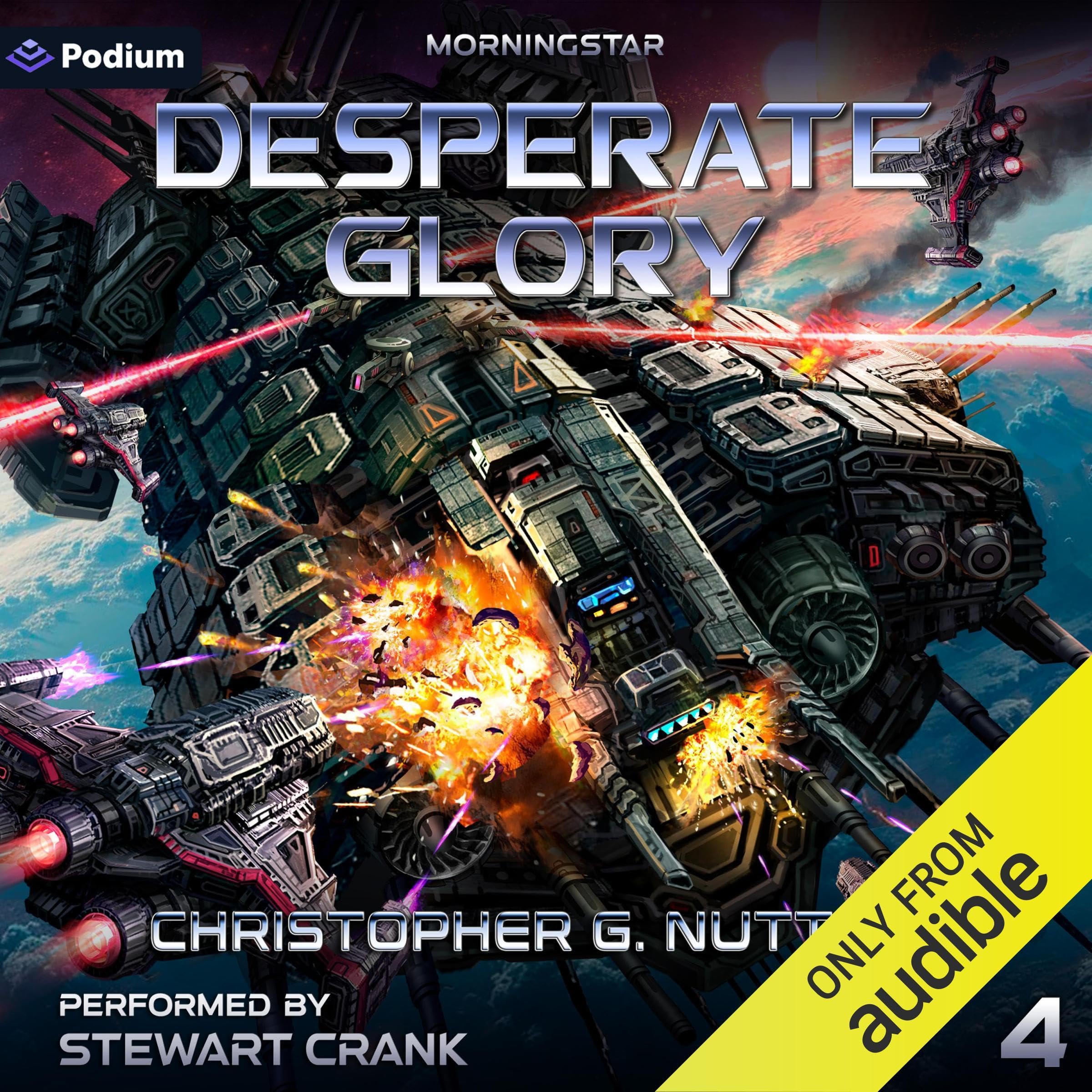 Cover art for Desperate Glory