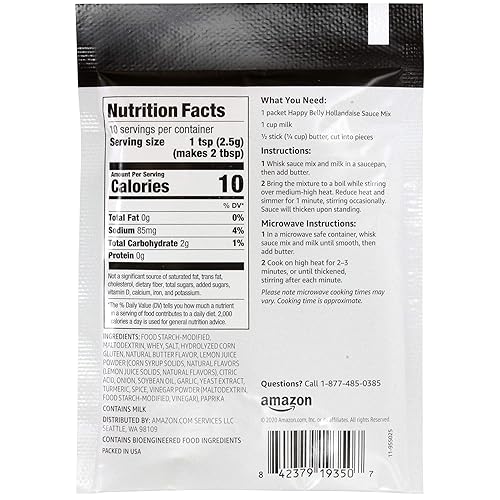 Miniatura 2 de Marca Tienda - Mezcla de salsa holandesa Happy Belly de 0.9 onzas (paquete de 12)