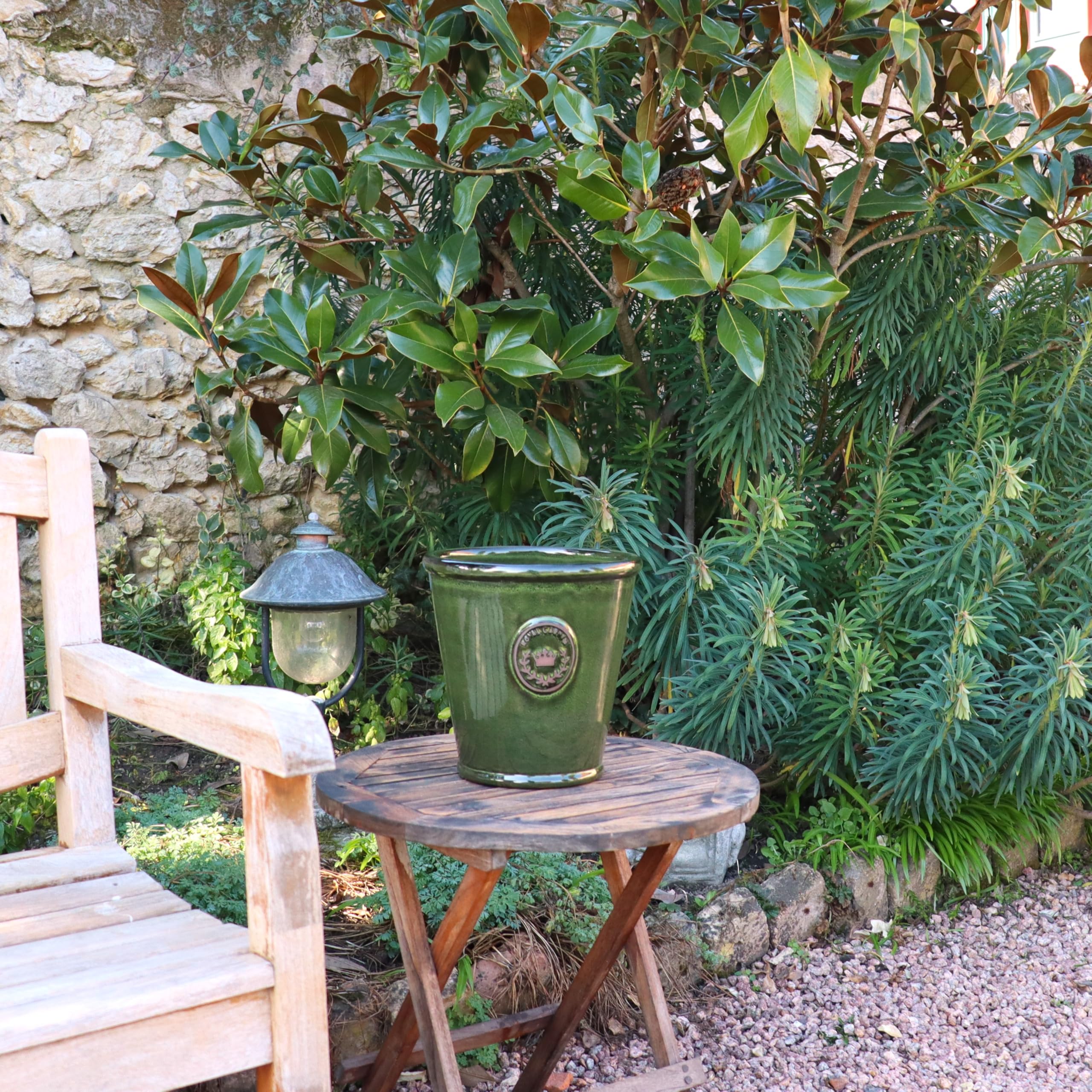 Palatina Werkstatt Vaso Royal Garden Green (38 cm)