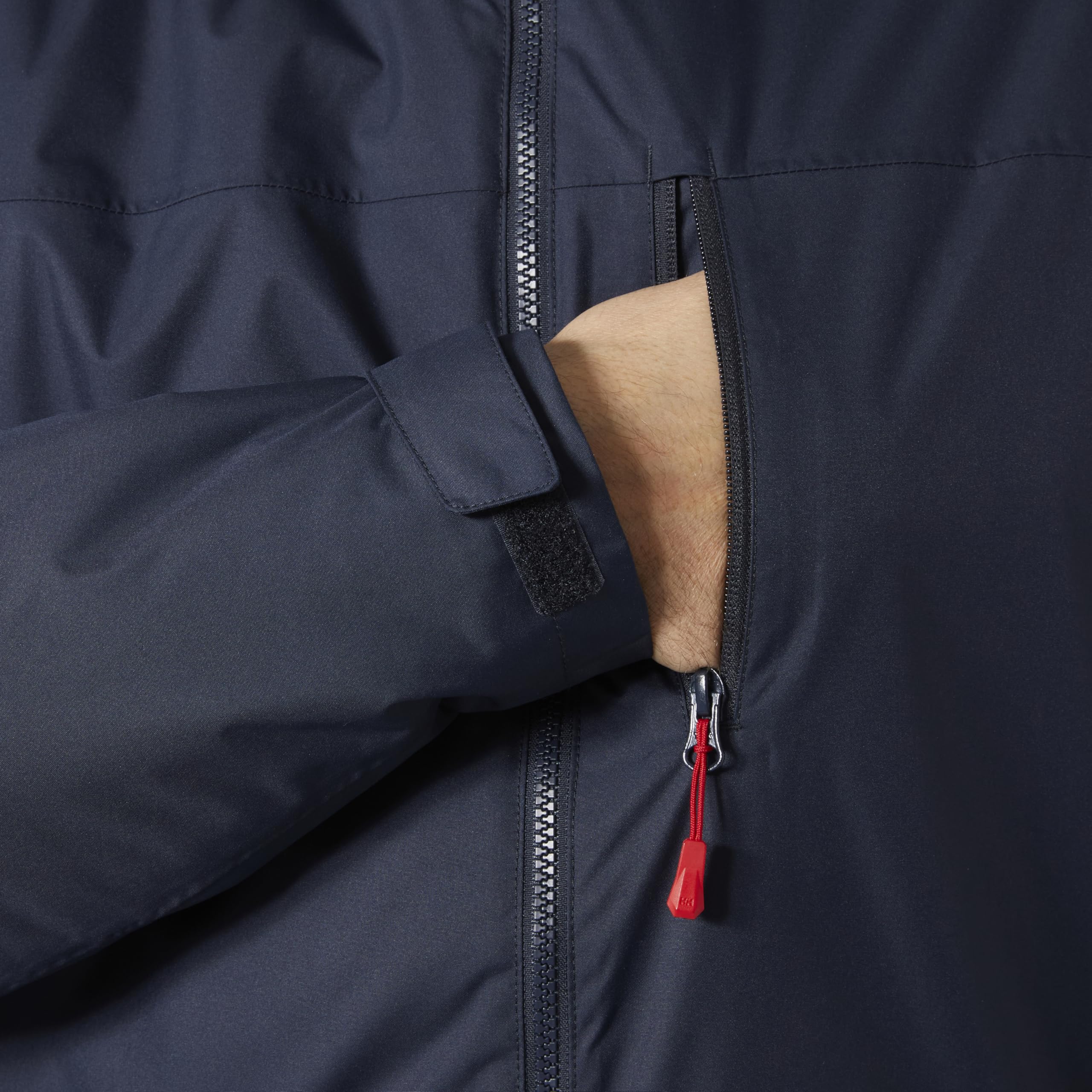 Helly-Hansen męska kurtka z kapturem Midlayer 2, 597 granatowy, L