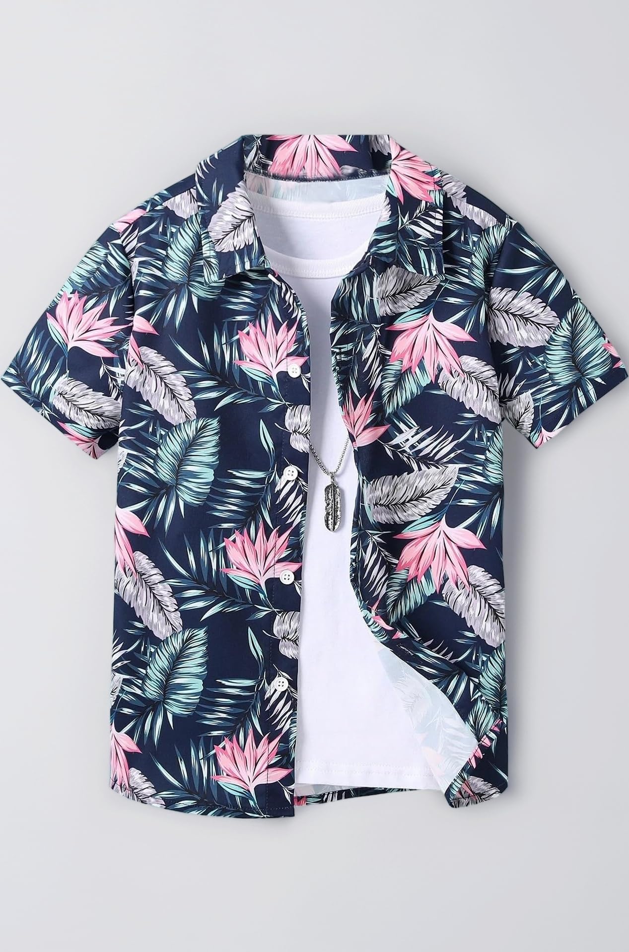 Boys Shirt, Polyester, Regular Fit