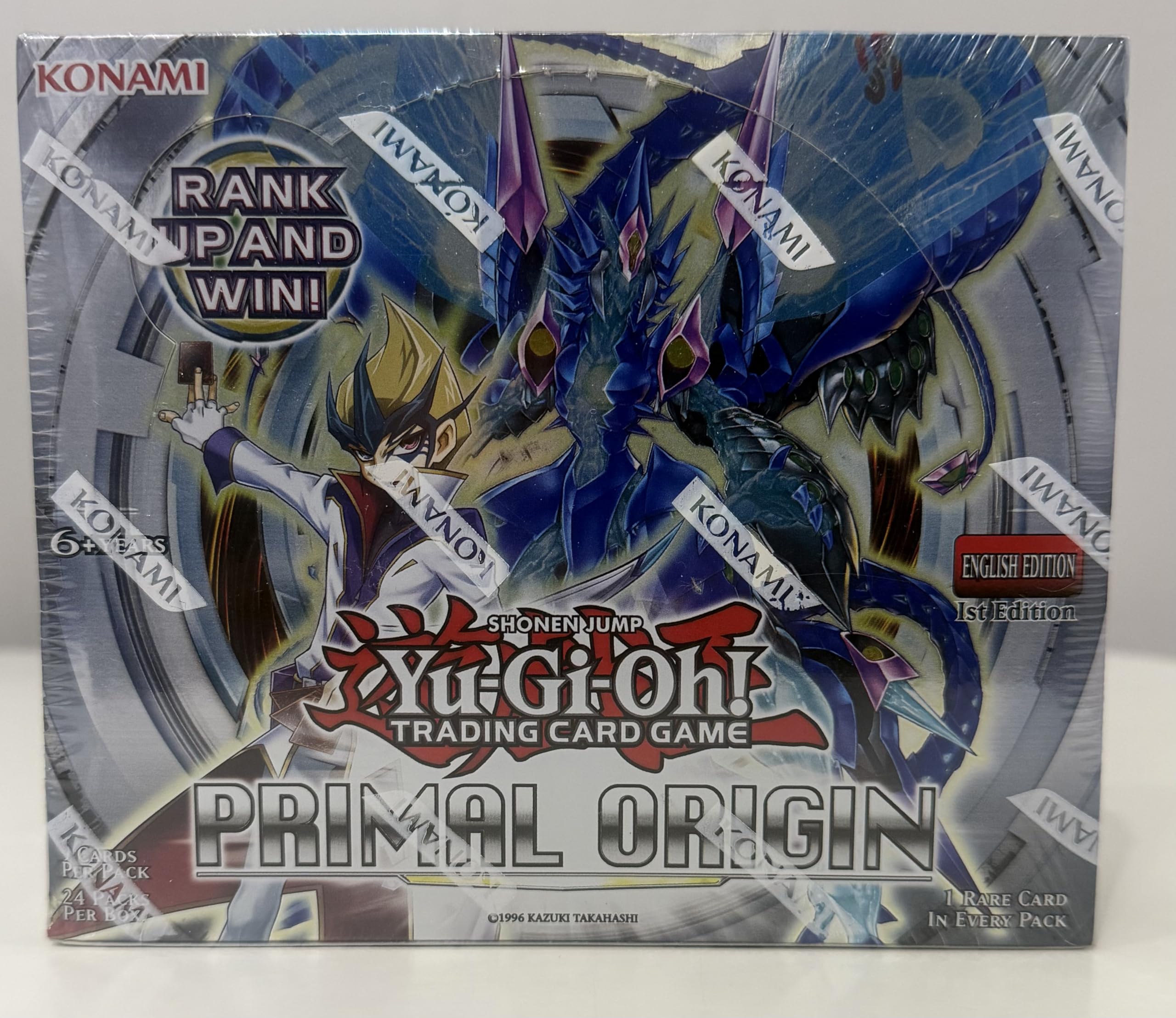 Amazon.com: YuGiOh Primal Origin Booster BOX [24 Packs] : Toys & Games