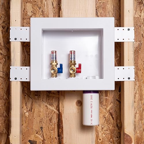 Miniatura 2 de Oatey 38569 Quadtro Caja de salida para lavadora, martillo, 14 vuelta, cobre