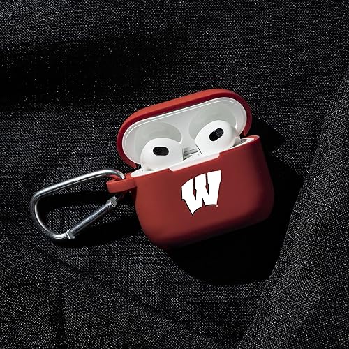 Miniatura 4 de AFFINITY BANDS North Carolina Tar Heels - Funda de silicona compatible con Apple AirPods Generation 3 (azul marino)