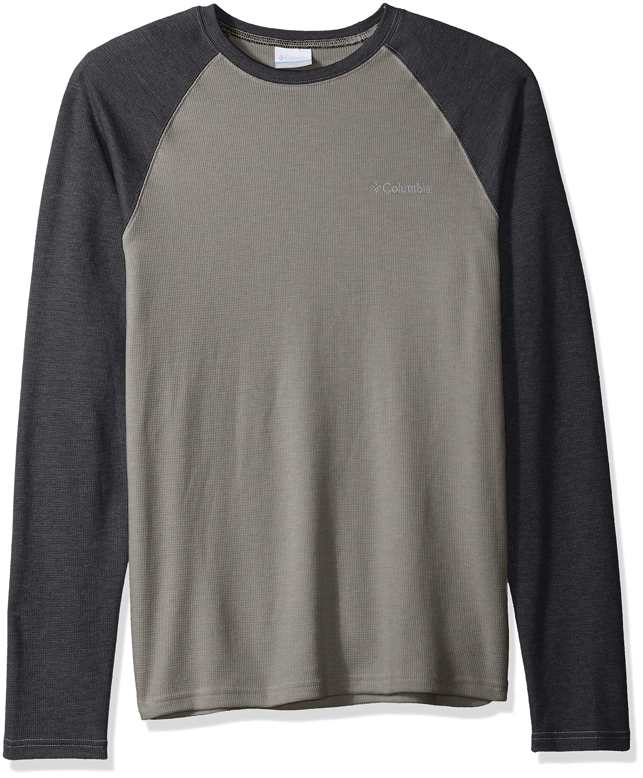 Columbia Men's Ketring™ Raglan Long Sleeve Shirt Shirt, Boulder, Black, S