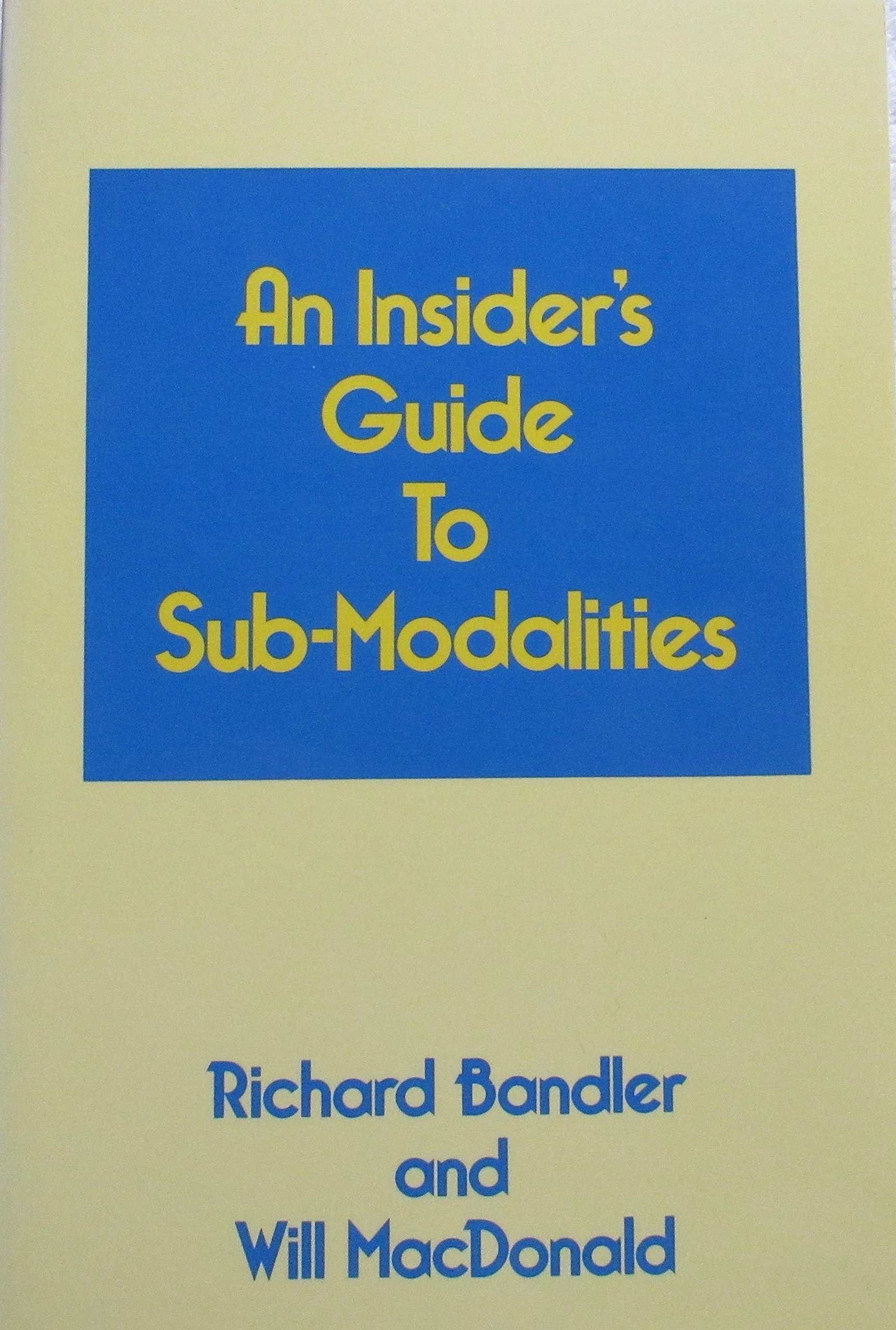 Buy An Insiders Guide to Sub Modalities — BookShops.in