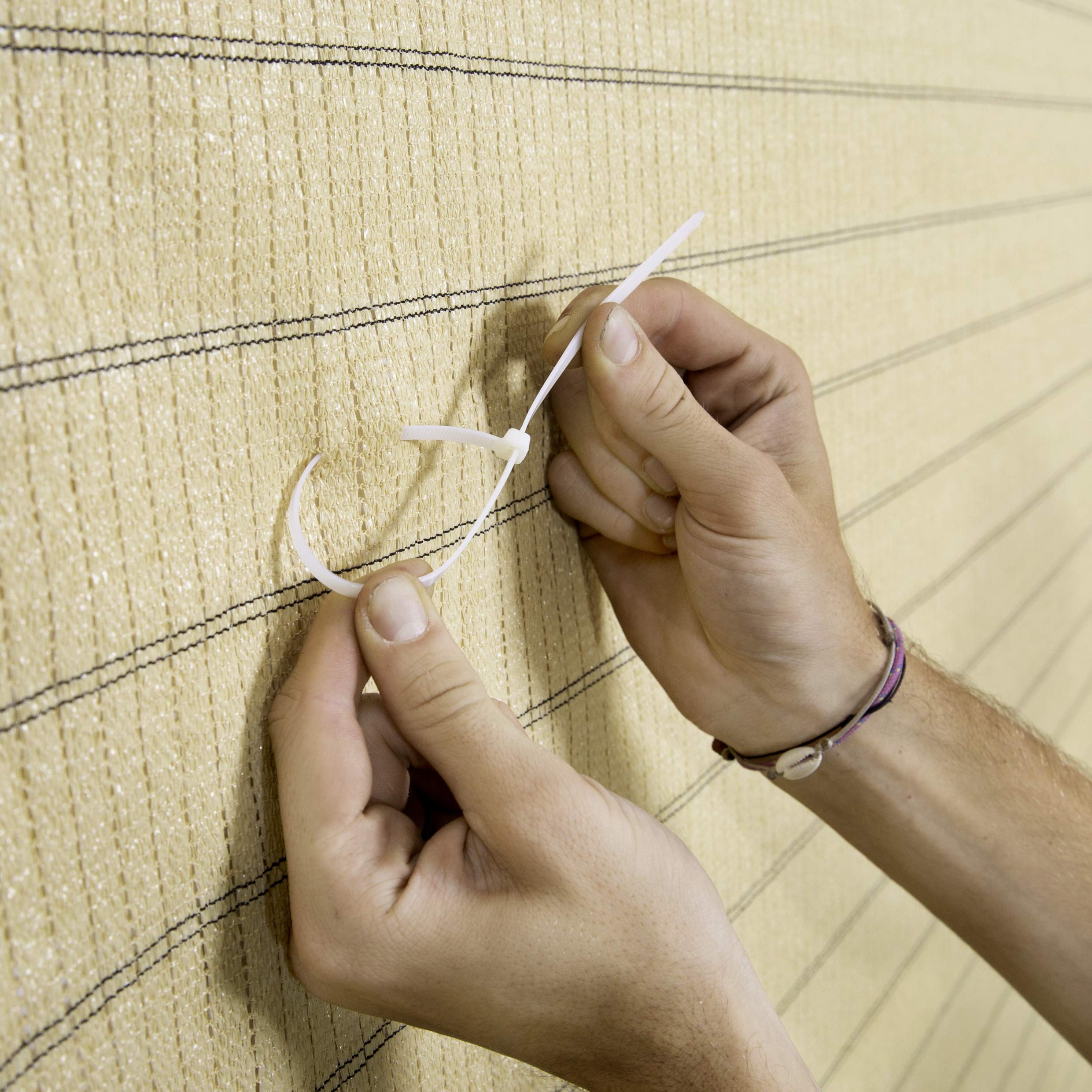 Windhager 05649 Żółta piaskowa bryza 1,5 x 3 m 300 g/m²