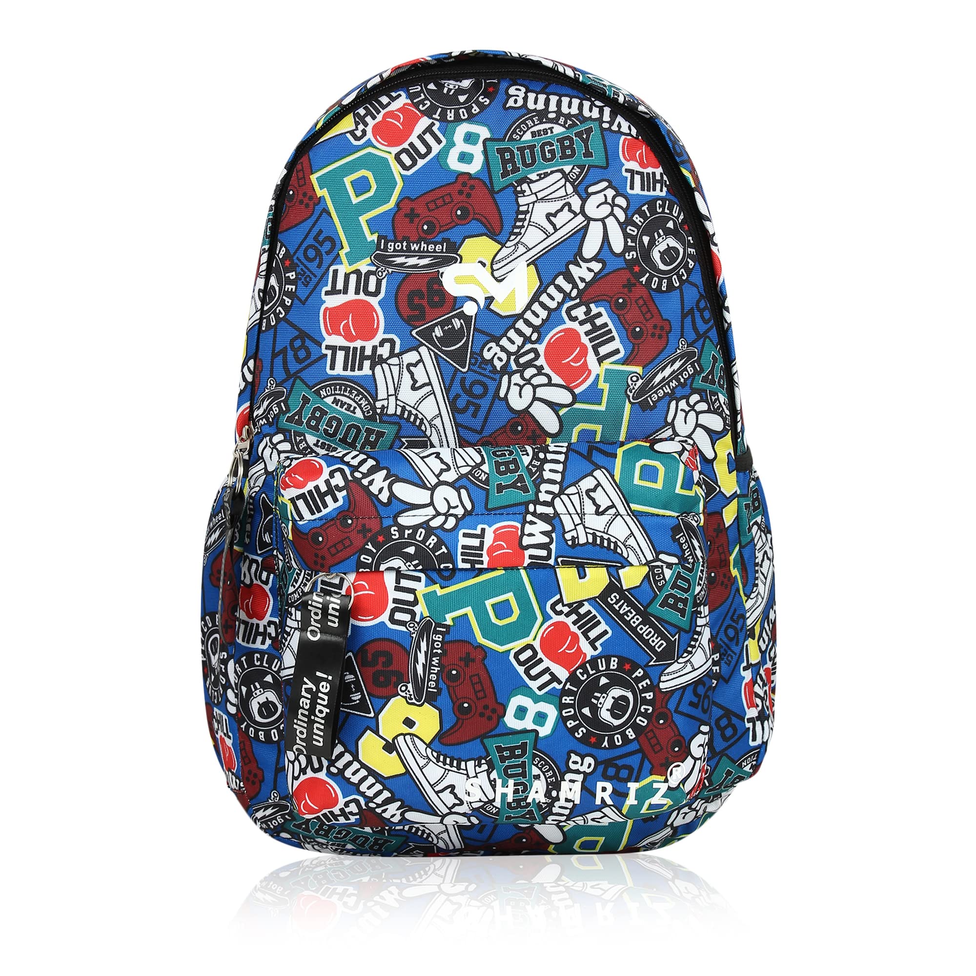 Backpack for Girls Boys Childish Large Bookbag Laptop Computer Bag Casual Hiking Travel Daypack Backpack Schoolbag for Teens College 16 Inch-image-46