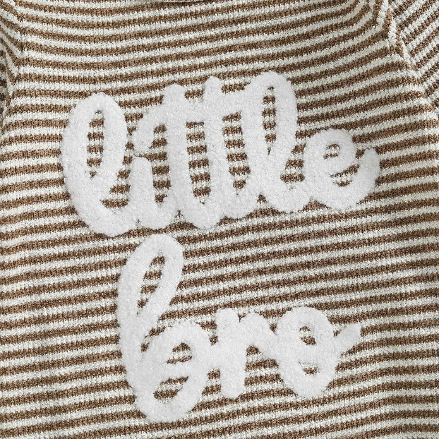 Newborn Baby Boy Clothes Little Brother Romper Jumpsuits One Piece Infant Coming Home Outfit 2Pcs Clothing Set - Image 5