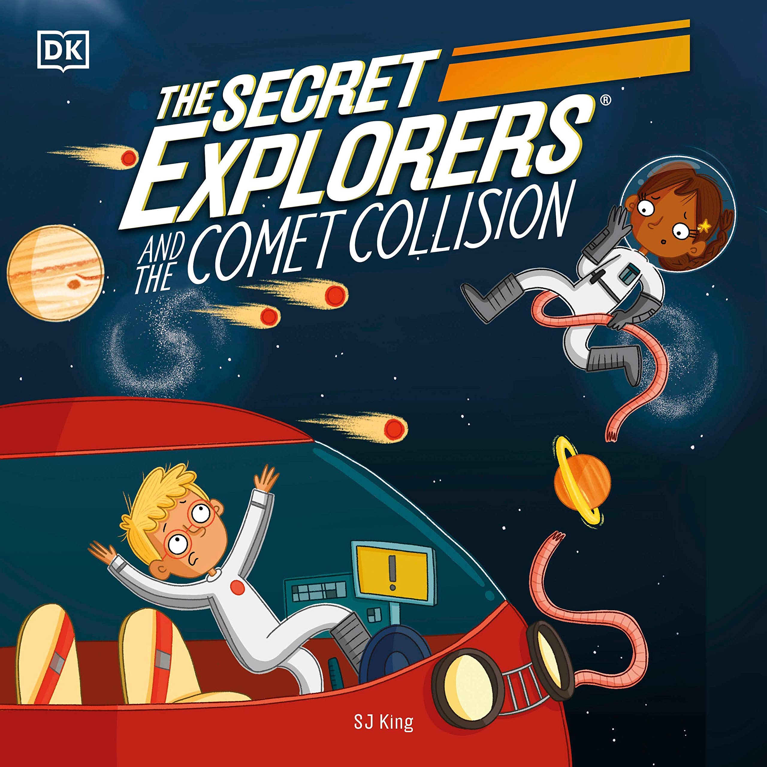 Cover art for The Secret Explorers and the Comet Collision
