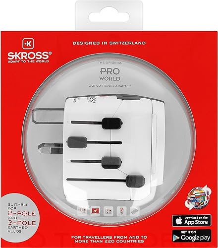 Miniatura 9 de Skross Adaptador de viaje PRO World con enchufes de tierra