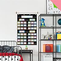 Vista 7 de First Sight - Tarjetas de palabras de primera vista, 100 tarjetas de primera palabra y 96 tarjetas borrables de doble cara en blanco con un bolsillo