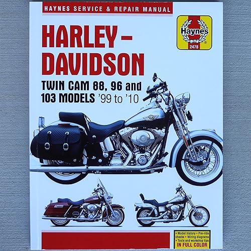Harley Softail Fatboy Dyna Electra Glide Road King HAYNES 1999-2010